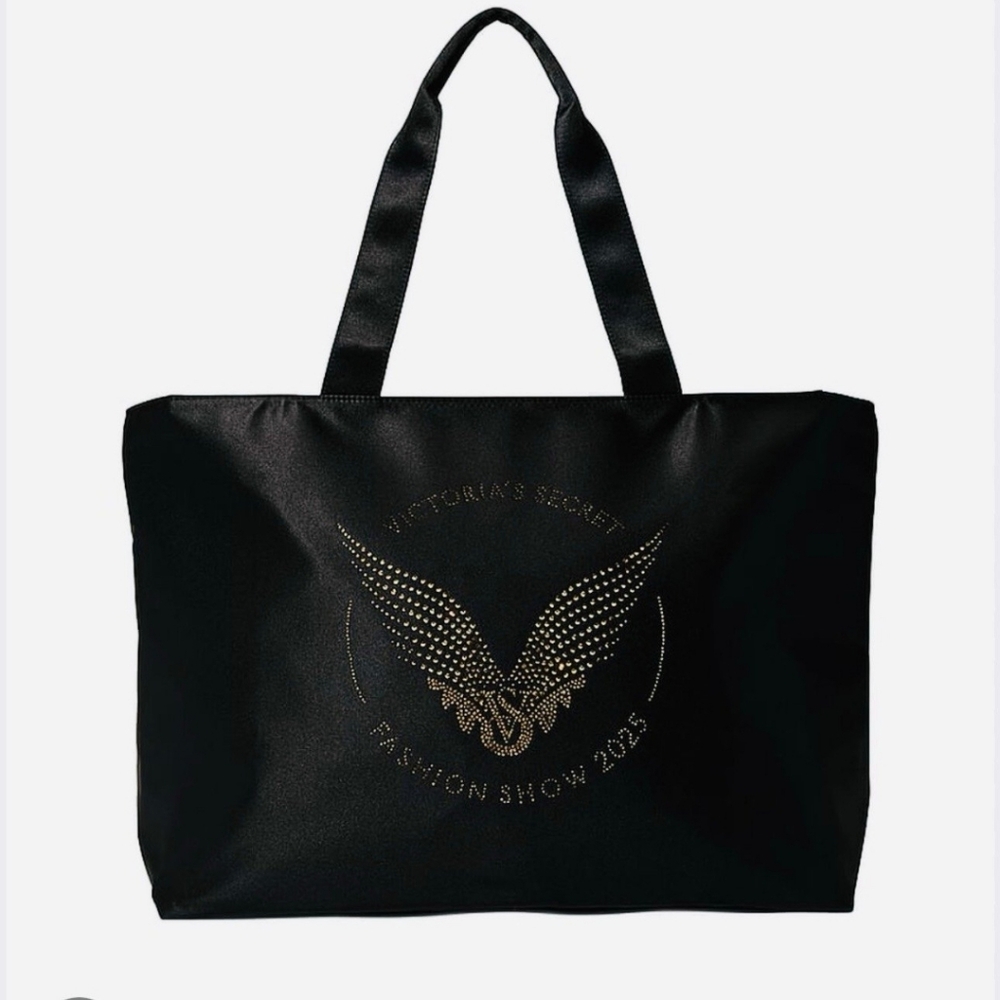 Victoria's Secret Black Fashion Show Runway Tote LIMITED EDITION!